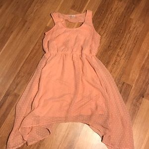 Charlotte Russe Peach Dress